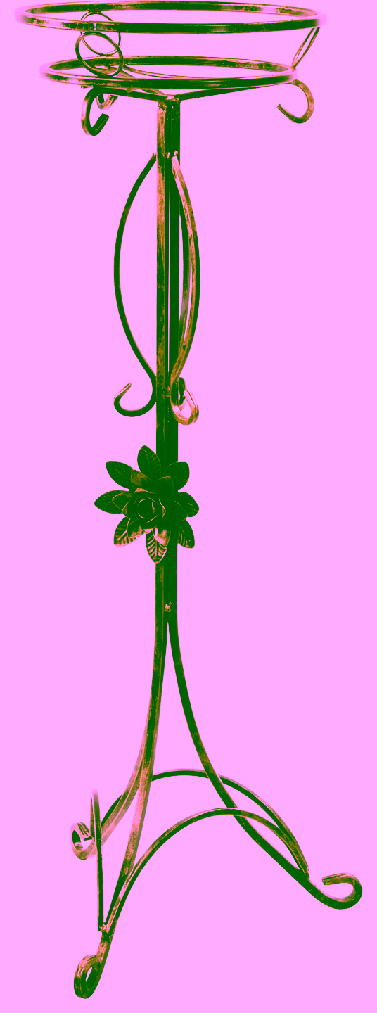 1-pot plant stand Model 201