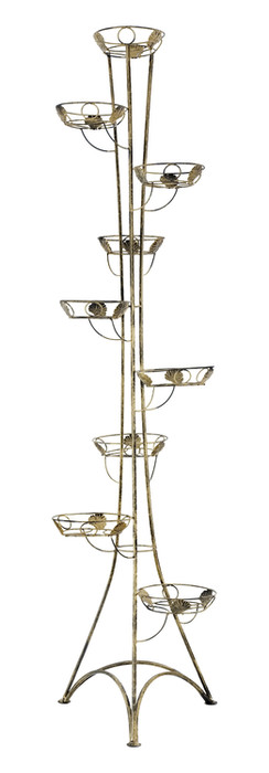 9-pot column plant stand Model 131B