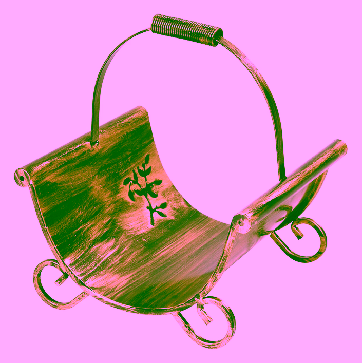 Wood basket Model 227