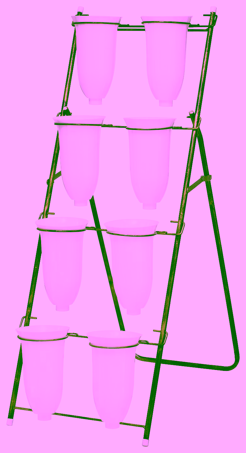 8-vase stand Model 11