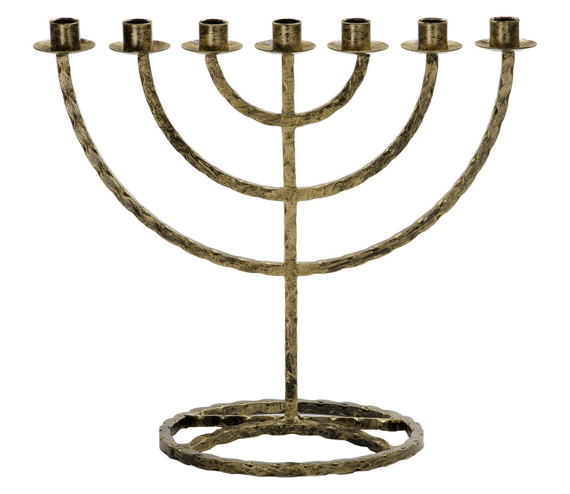 7 branch Menorah candle holder Model 262