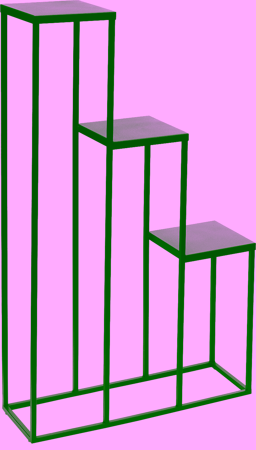 Simple step plant stand Model 634