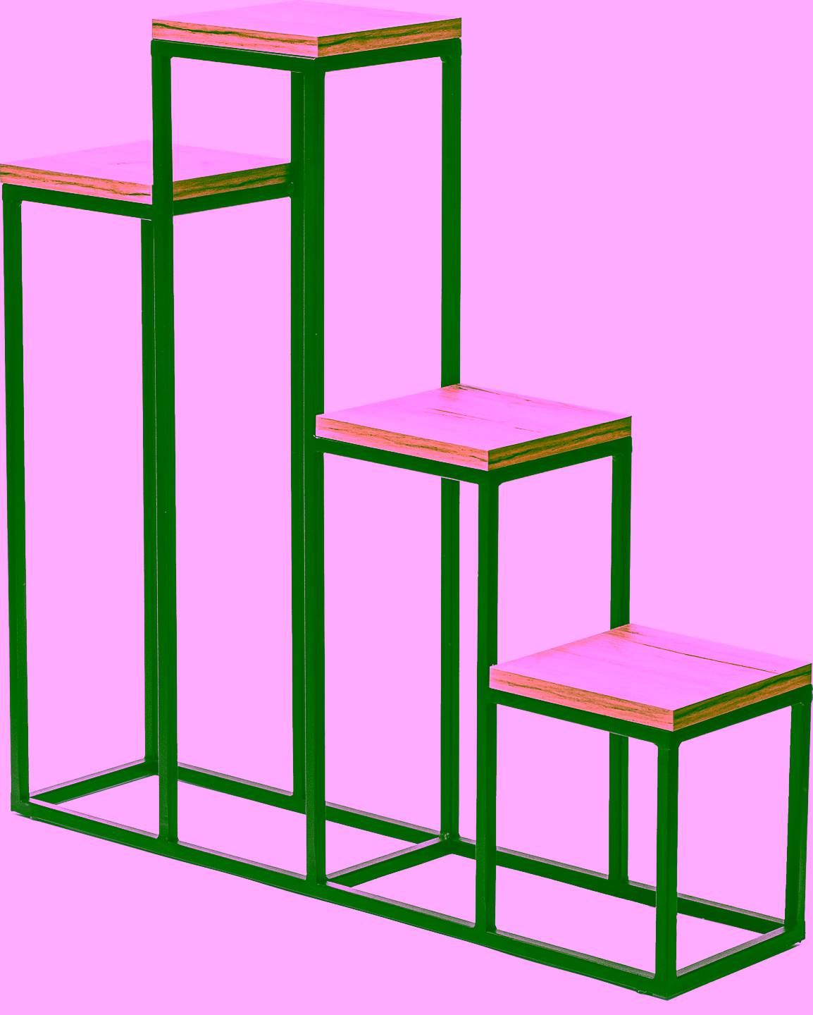 Multifunctional stand, flowerbed 4-panel Oak Craft Model 669