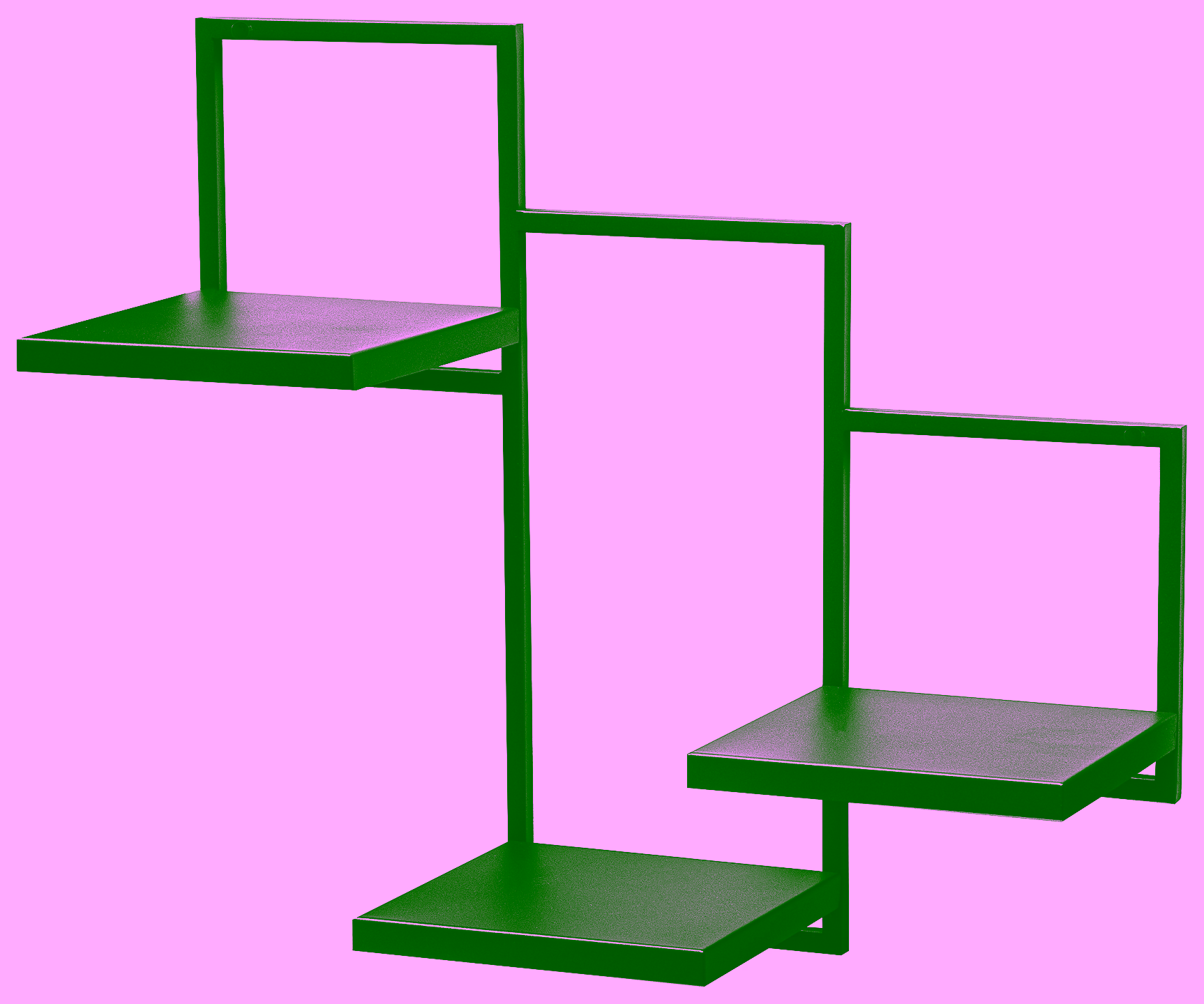 Wall florist 3-piece metal Model 679