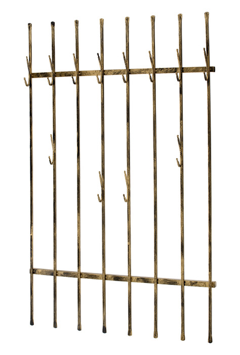 Simple wall mounted coat rack Model 294