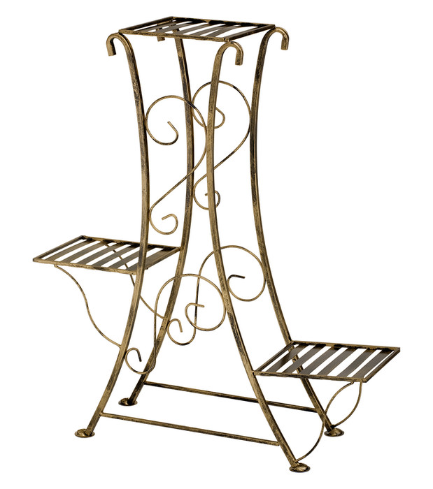 Square 3-pot plant stand Model 312