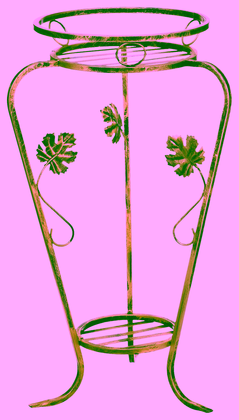 Large Yucca plant stand Model 135