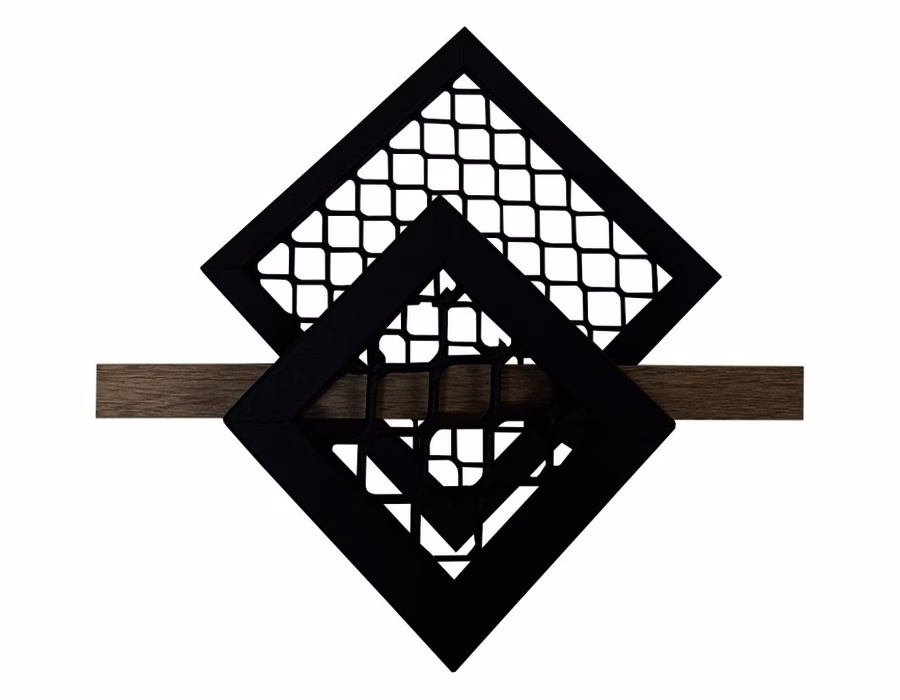 Deco top-hanging shelf - 2 Model 574