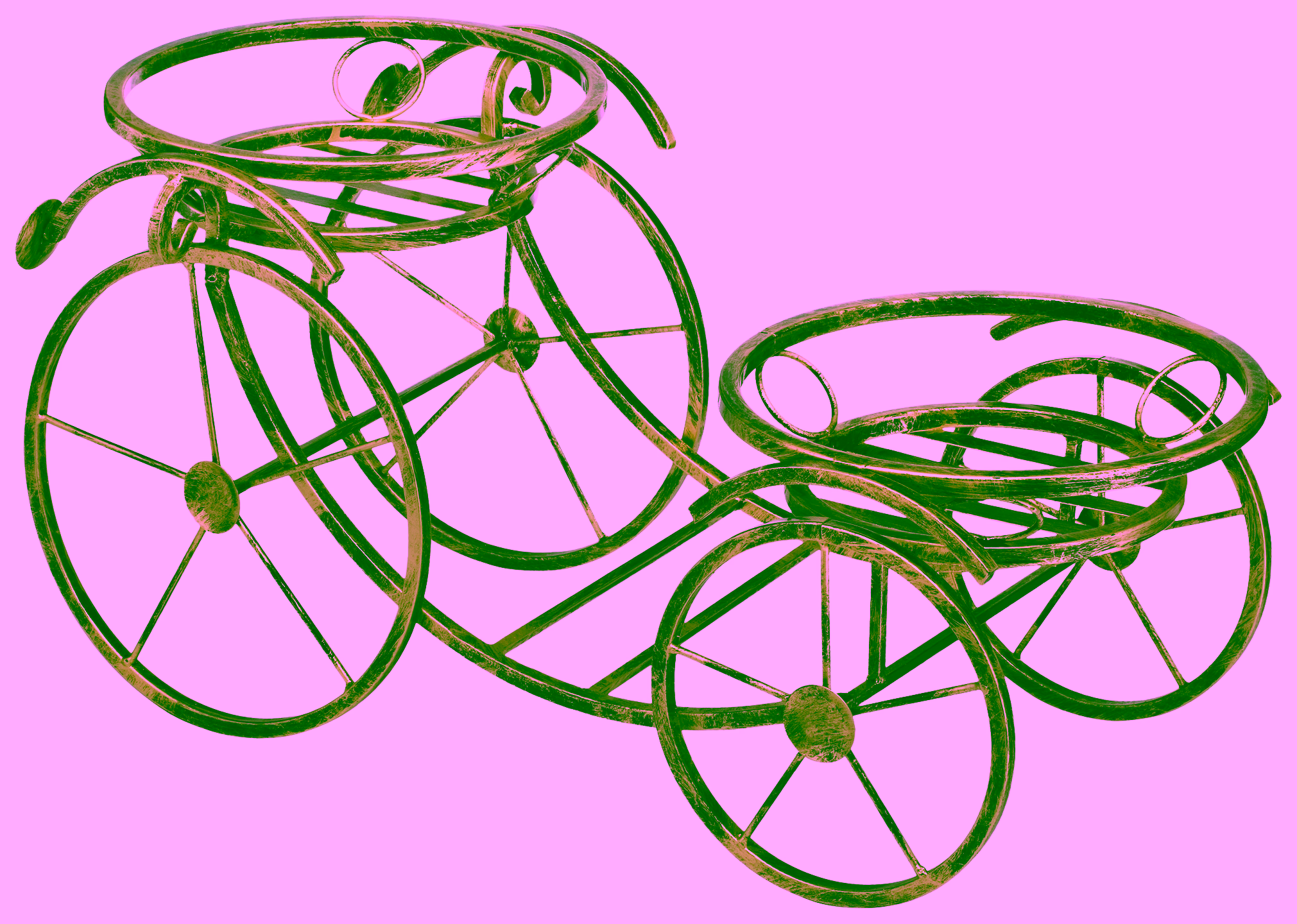 Carriage plant stand Model 48