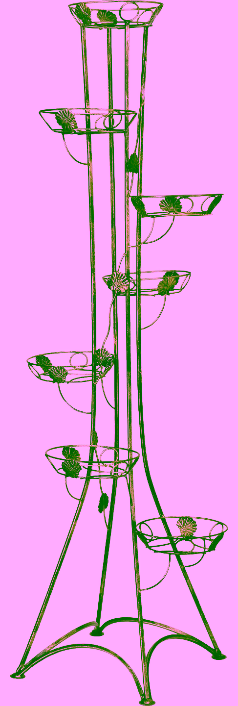 7-pot plant stand – WA Model 159