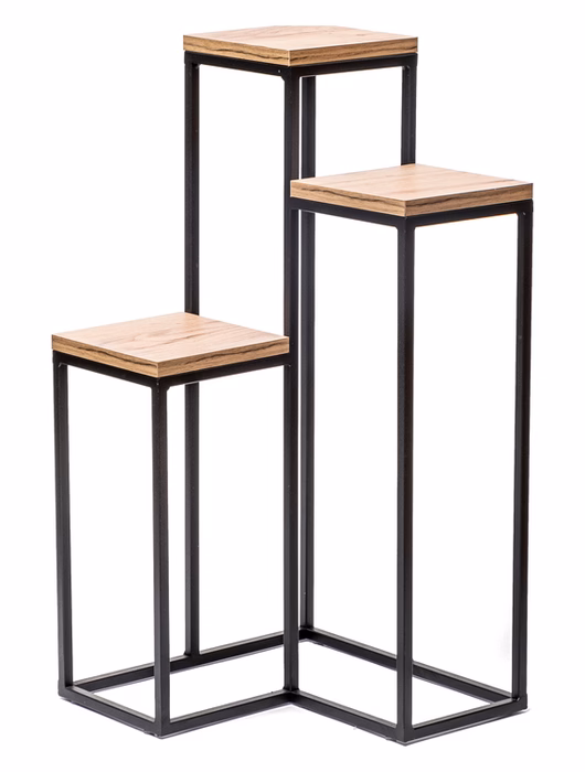 Multi-functional stand, flowerbed 3-cornered Oak Craft Model 667