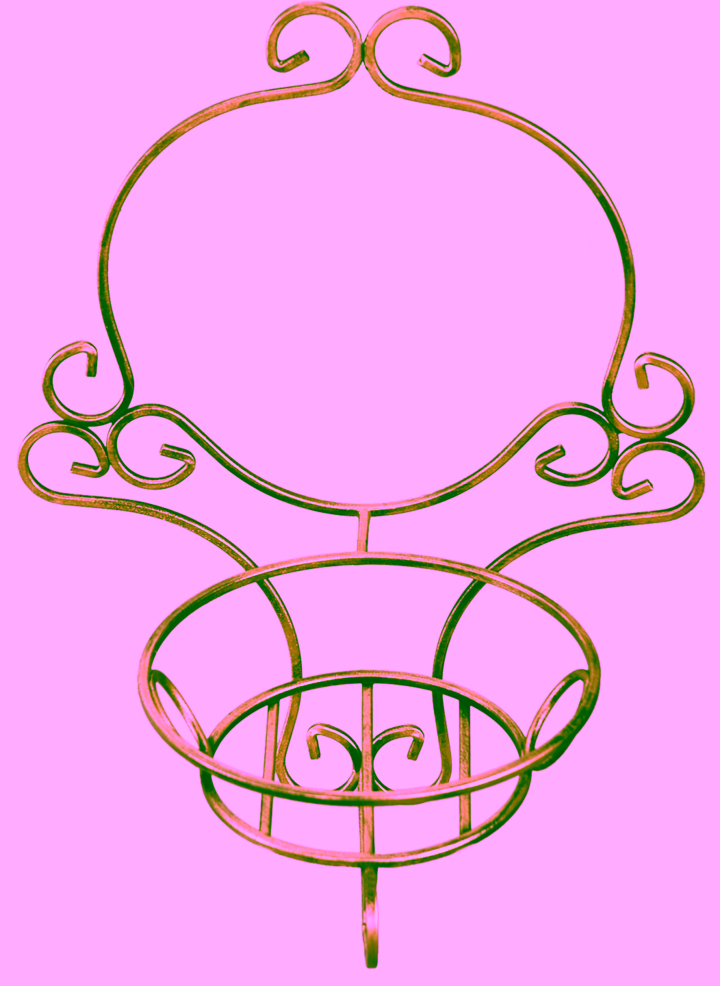 Wall mounted plant rack – K1 Model 158