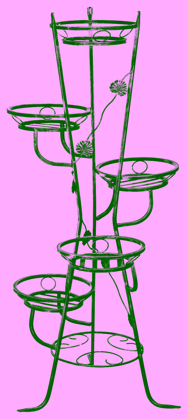 5-pot plant stand Model 67